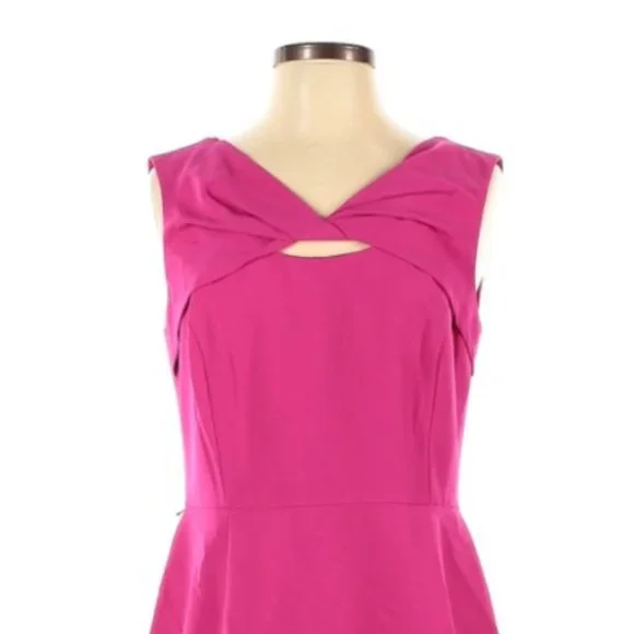 NWOT - Jones New York Fuchsia Sheath Dress - Picture 1 of 5